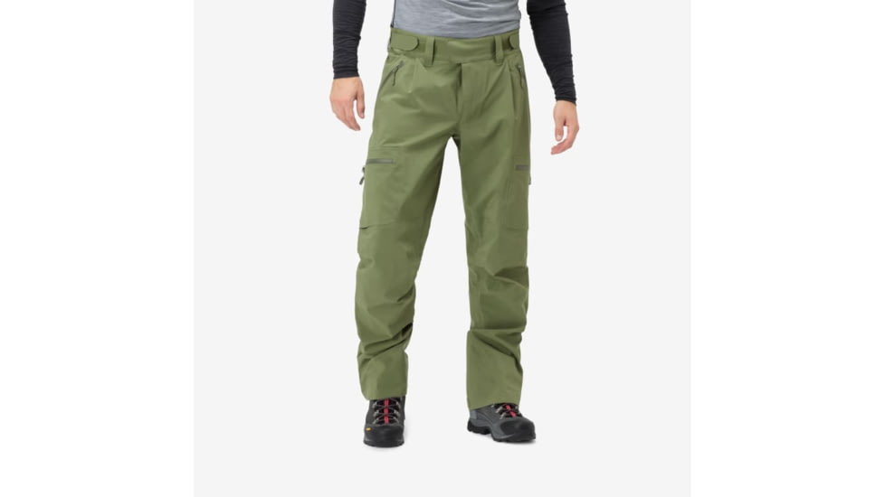 Norrona Recon Gore-Tex Pro Pants, Forest Green, Medium, 3201-18-3430-M