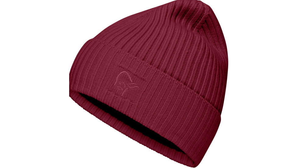 Norrona Rib Beanie, Rhubarb, PCS, 5217-20-5700-PCS