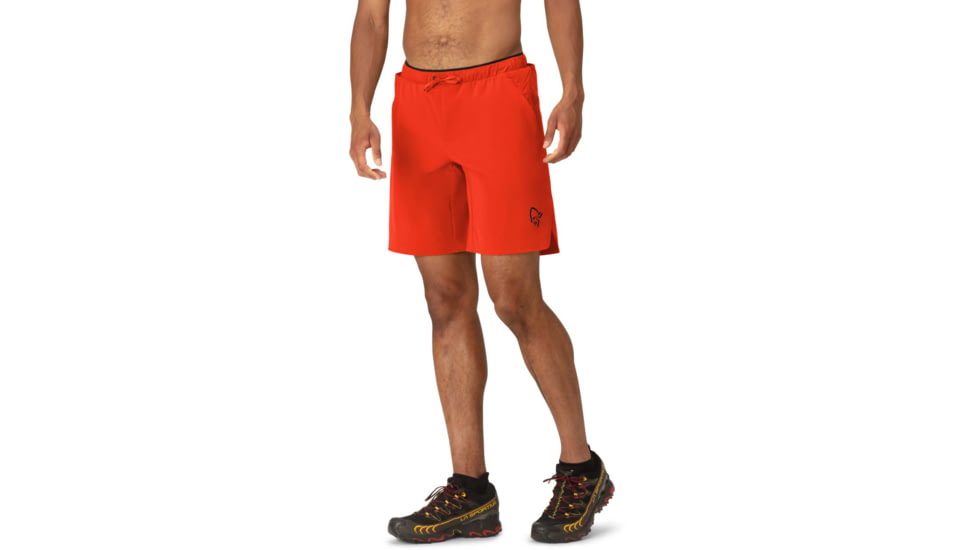 Norrona Senja 9inch Flex One Shorts - Mens, Arednalin Red, Medium, 5805-23 5630 M