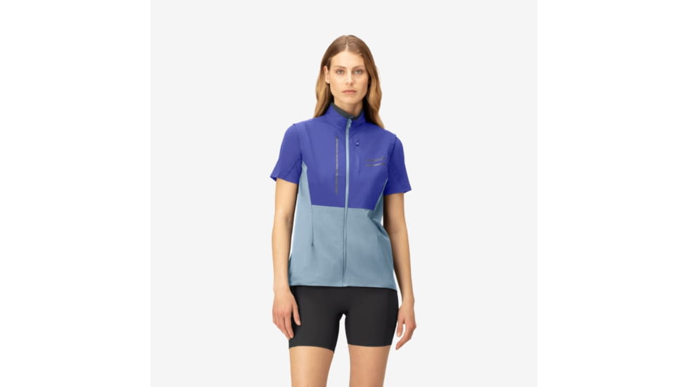 Norrona Senja Aero90 Vest - Womens, Royal Blue/Blue Fog, Extra Small, 5823-23-2015-XS
