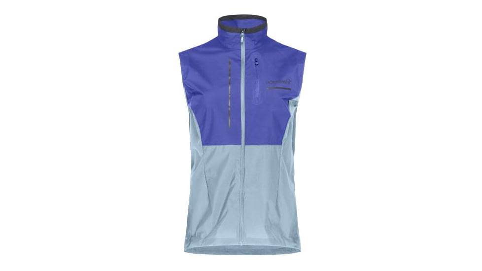Norrona Senja Aero90 Vest - Womens, Royal Blue/Blue Fog, Extra Small, 5823-23-2015-XS