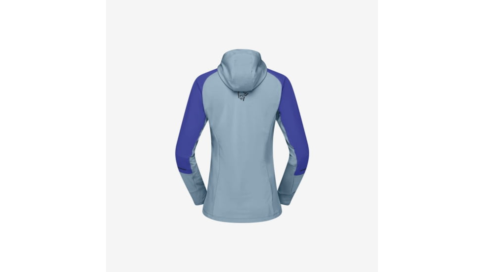 Norrona Senja Alpha90 Zip Hood - Womens, Royal Blue, Large, 5828-23-2011-L