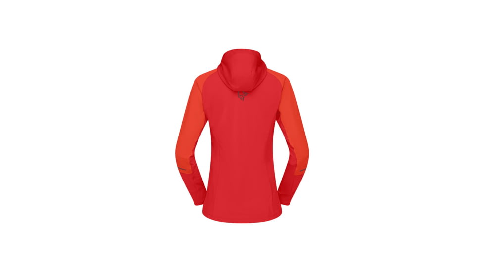 Norrona Senja Alpha90 Zip Hoodie - Womens, Arednalin, Medium, 5828-23-5630-M