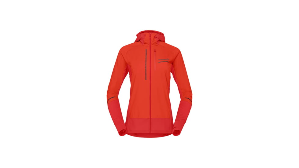 Norrona Senja Alpha90 Zip Hoodie - Womens, Arednalin, Medium, 5828-23-5630-M