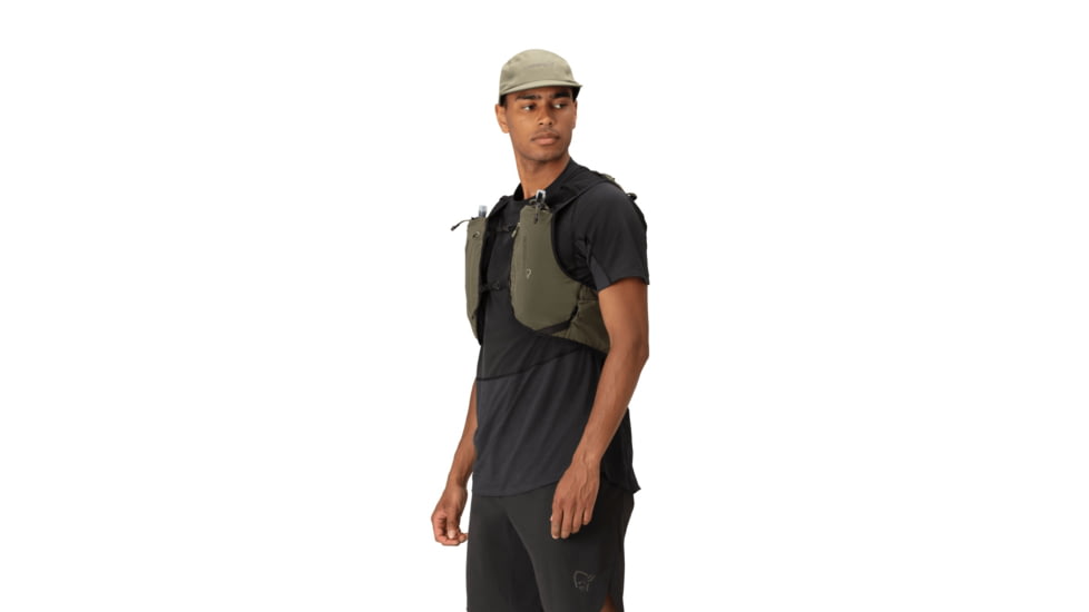 Norrona Senja Econyl 70 Pack, 7 liters, Olive Night, Large/Extra Large, 5801-23-3301-L/XL