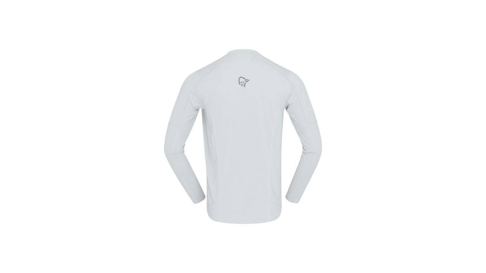 Norrona Senja Equaliser Lightweight Long Sleeve Shirt - Mens, Snow White, Extra Large, 5820-23-9928-XL