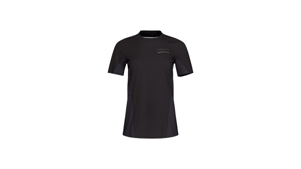 Norrona Senja Equaliser Lightweight T-Shirt - Womens, Caviar, Medium, 5807-23-7718-M