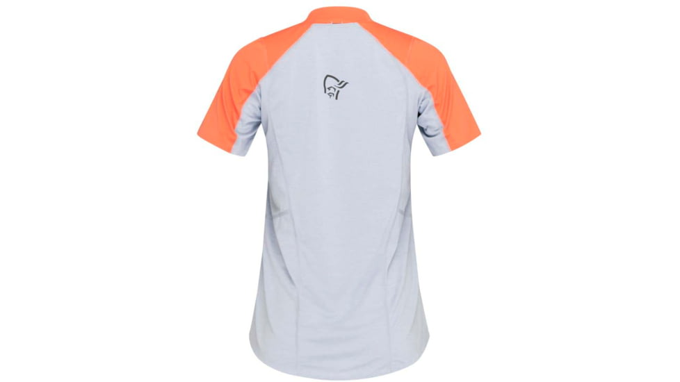 Norrona Senja Equaliser Lightweight T-Shirt - Womens, Flamingo, Medium, 5807-23 1251 M