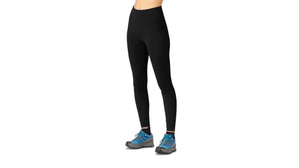 Norrona Senja Equaliser Stretch Tights - Womens, Caviar, Large, 5808-23-7718-L