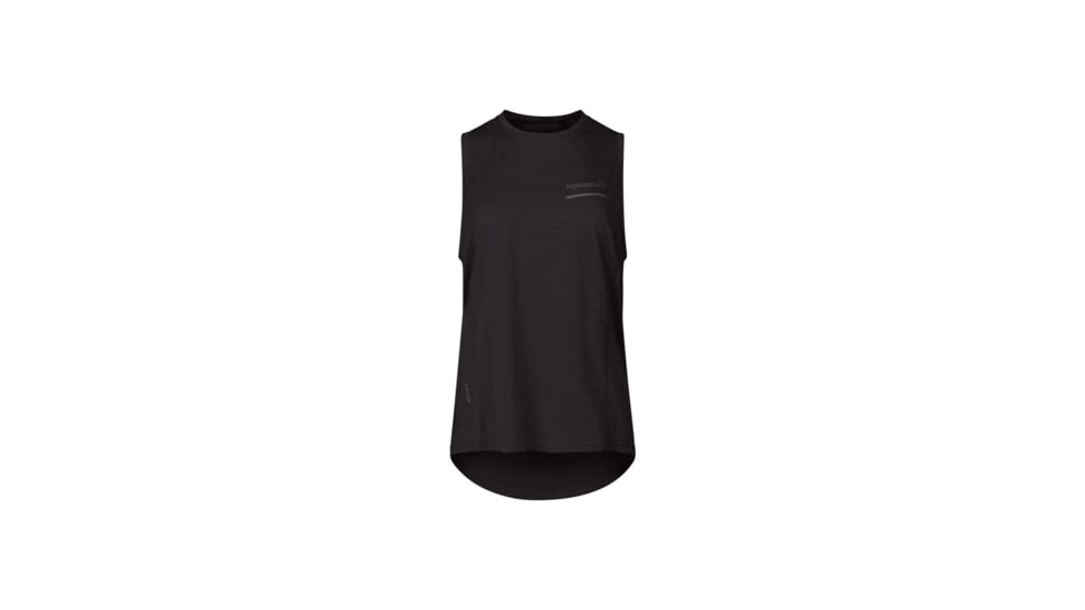 Norrona Senja Equaliser Tank Top - Womens, Caviar, Small, 5810-25-7718-S