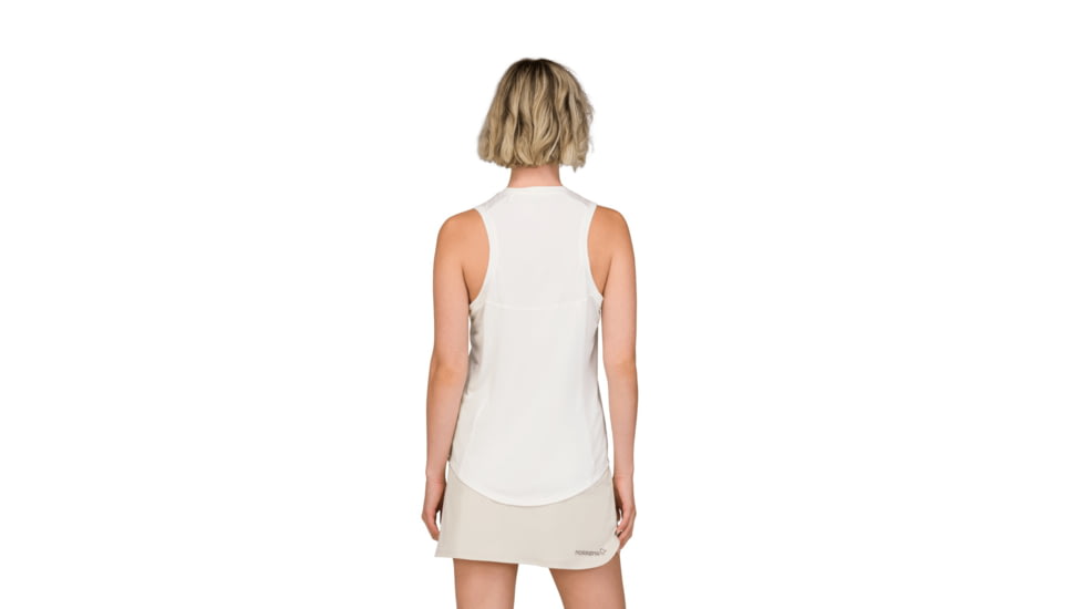 Norrona Senja Equaliser Tank Top - Womens, Snow White, Large, 5810-25-9928-L