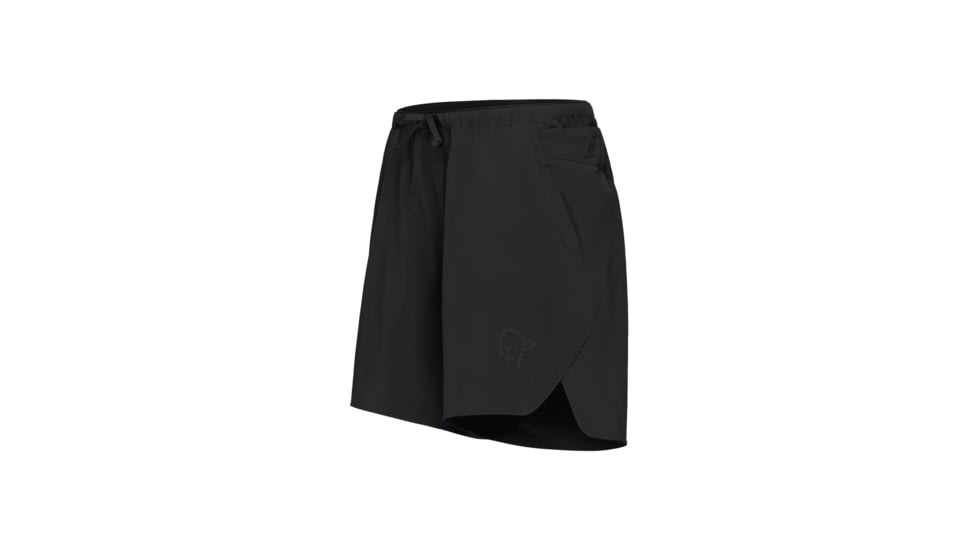 Norrona Senja Flex1 8in Shorts - Womens, Caviar, Extra Small, 5809-23-7718-XS