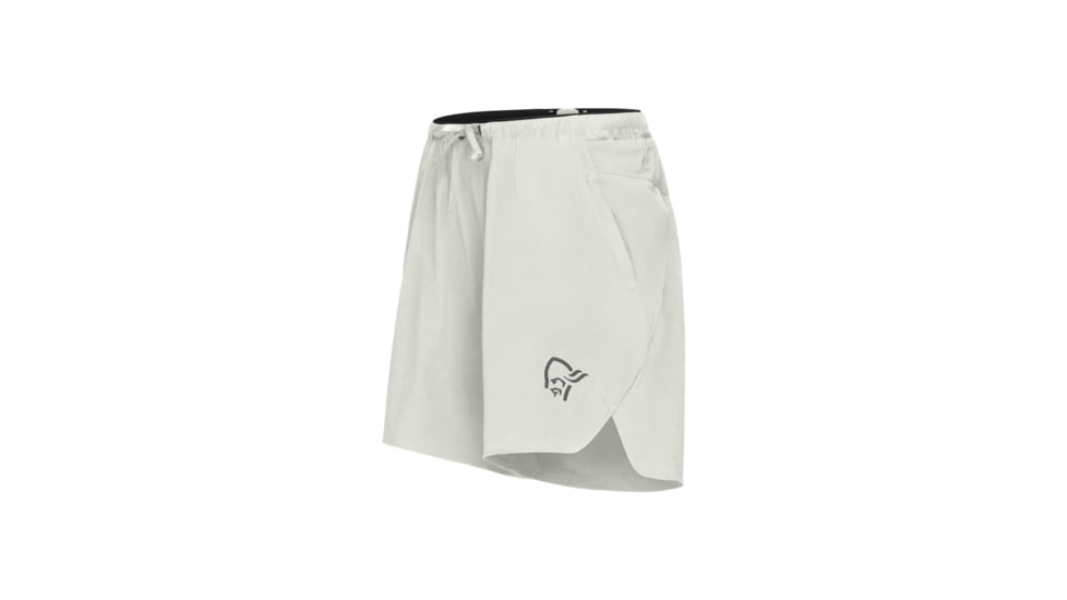 Norrona Senja Flex1 8in Shorts - Womens, Oatmeal, Medium, 5809-23-4411-M