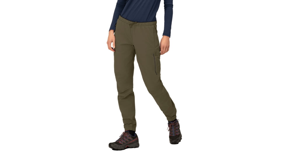 Norrona Senja Flex1 Trackster Pant - Womens, Olive Night, Extra Small, 5815-23-3301-XS