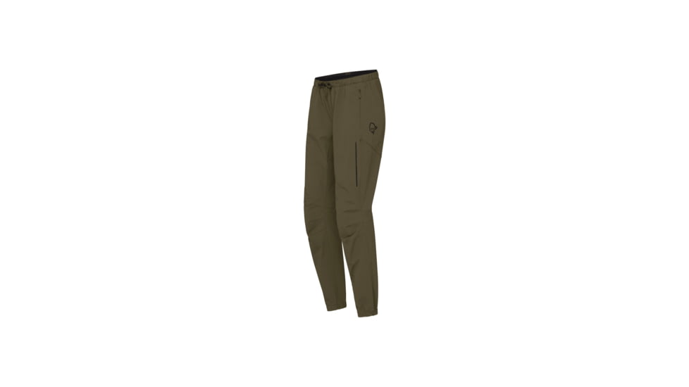 Norrona Senja Flex1 Trackster Pant - Womens, Olive Night, Extra Small, 5815-23-3301-XS