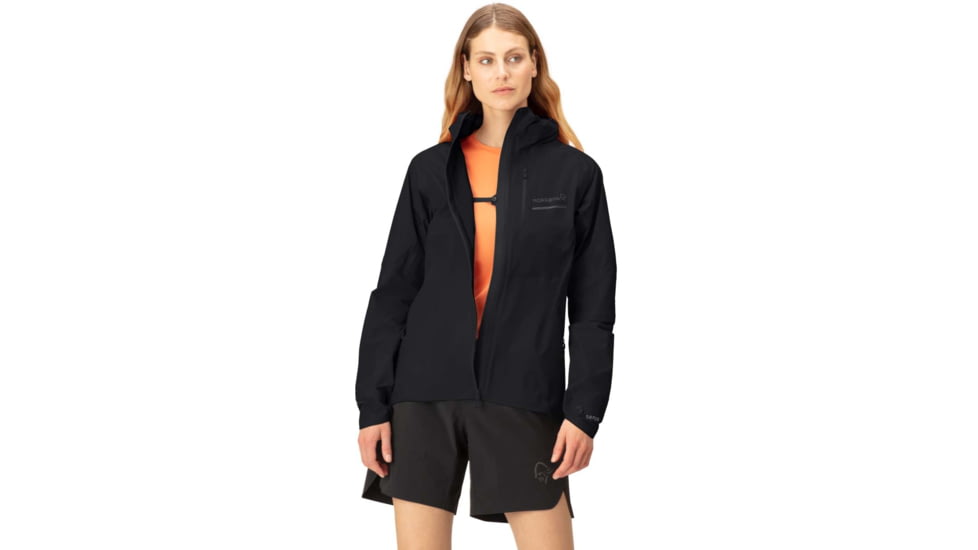 Norrona Senja Gore-Tex Active Jacket - Womens, Caviar Black, Extra Small, 5806-23 7718 XS