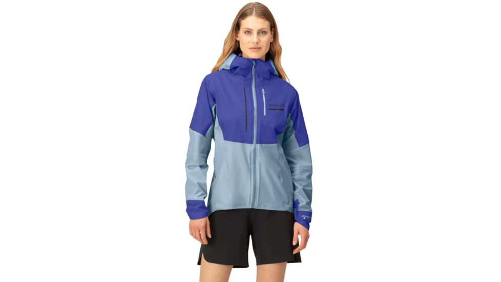 Norrona Senja Gore-Tex Active Jacket - Womens, Royal Blue/Blue Fog, Large, 5806-23-2015-L
