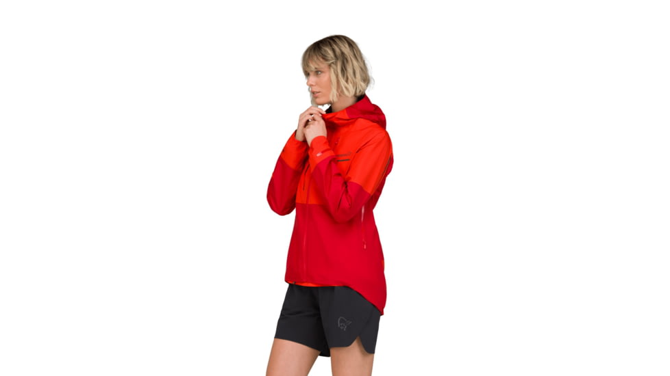 Norrona Senja Gore-Tex Jacket - Womens, Arednalin, Large, 5832-25-5630-L