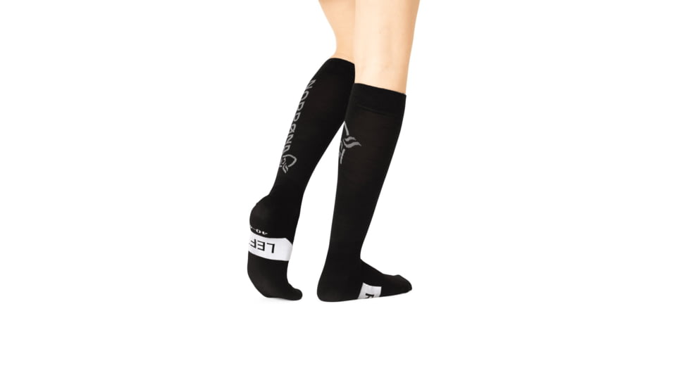 Norrona Senja Merino Lightweight Long Socks, Caviar, 40-42, 5802-23-7718-40-42
