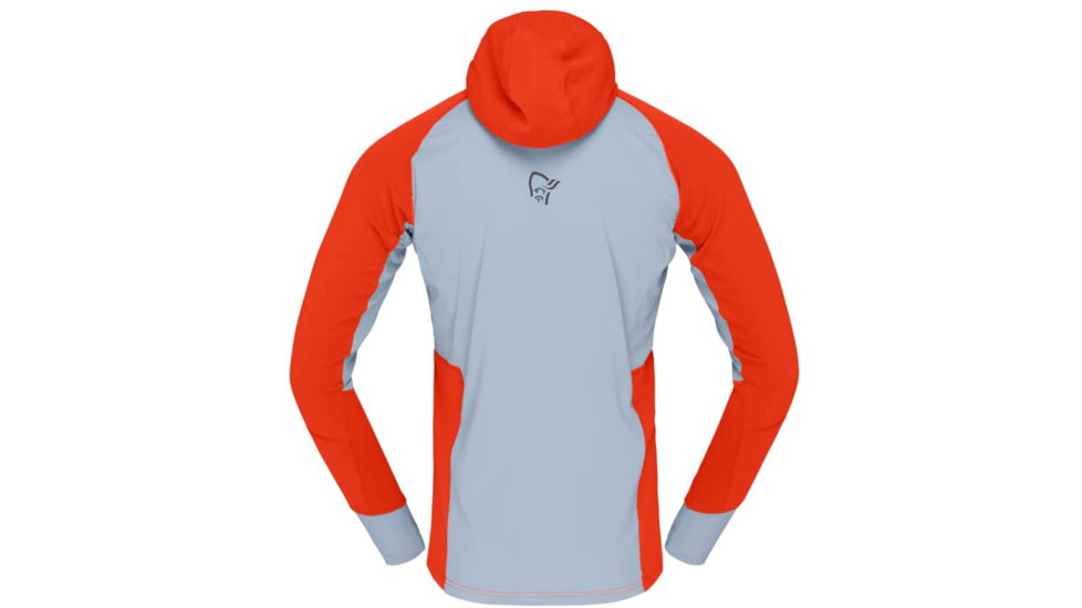 Norrona Senja Warm One Hoody - Mens, Arednalin Red, Small, 5818-23 5630 S