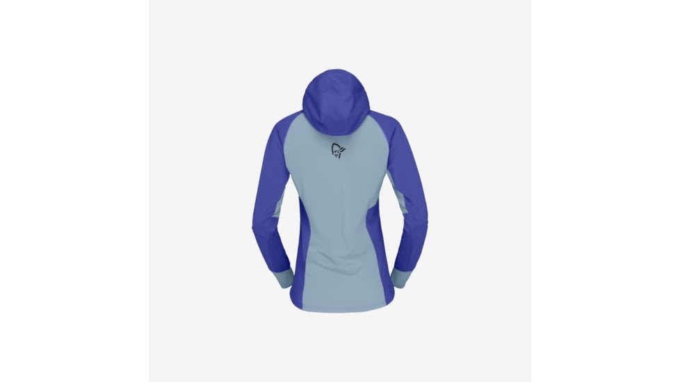 Norrona Senja Warm1 Hood - Womens, Royal Blue, Small, 5822-23-2011-S