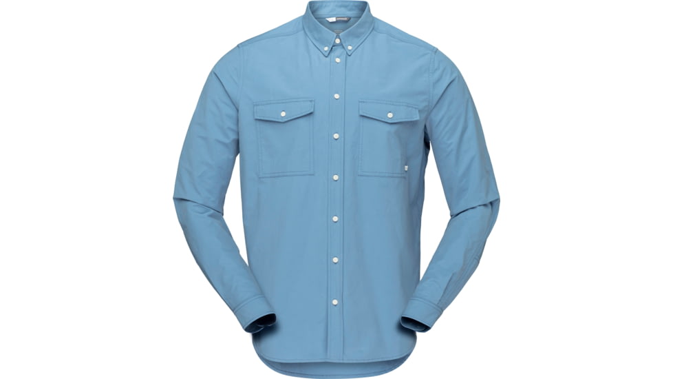 Norrona Shirt - Mens, Coronet Blue, Medium, 5217-21-2208-M