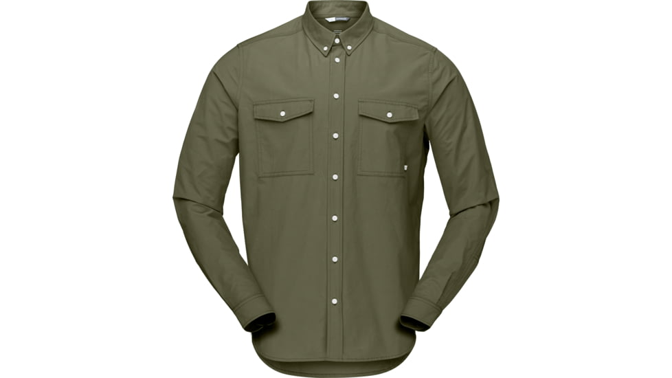 Norrona Shirt - Mens, Olive Night, Large, 5217-21-3301-L