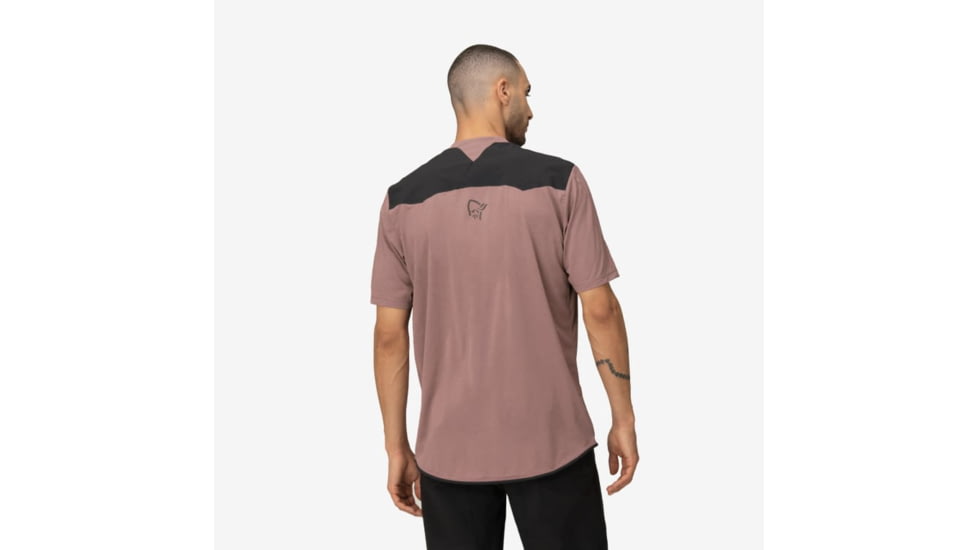 Norrona Skibotn Equaliser Tech T-Shirt - Mens, Grape Shake, Extra Large, 4207-24-6749-XL