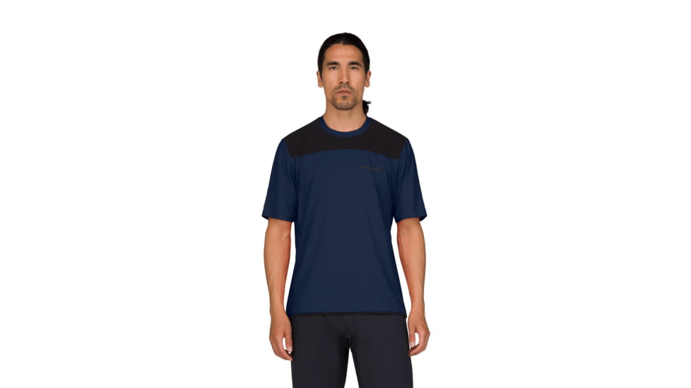 Norrona Skibotn Equaliser Tech T-Shirt - Mens, Indigo Night, Small, 4207-24-2295-S