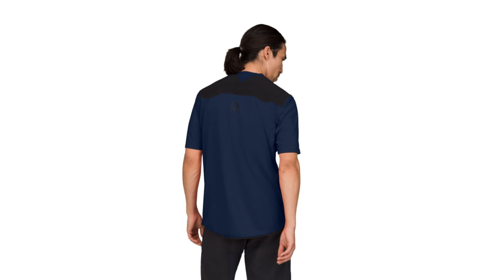 Norrona Skibotn Equaliser Tech T-Shirt - Mens, Indigo Night, Small, 4207-24-2295-S