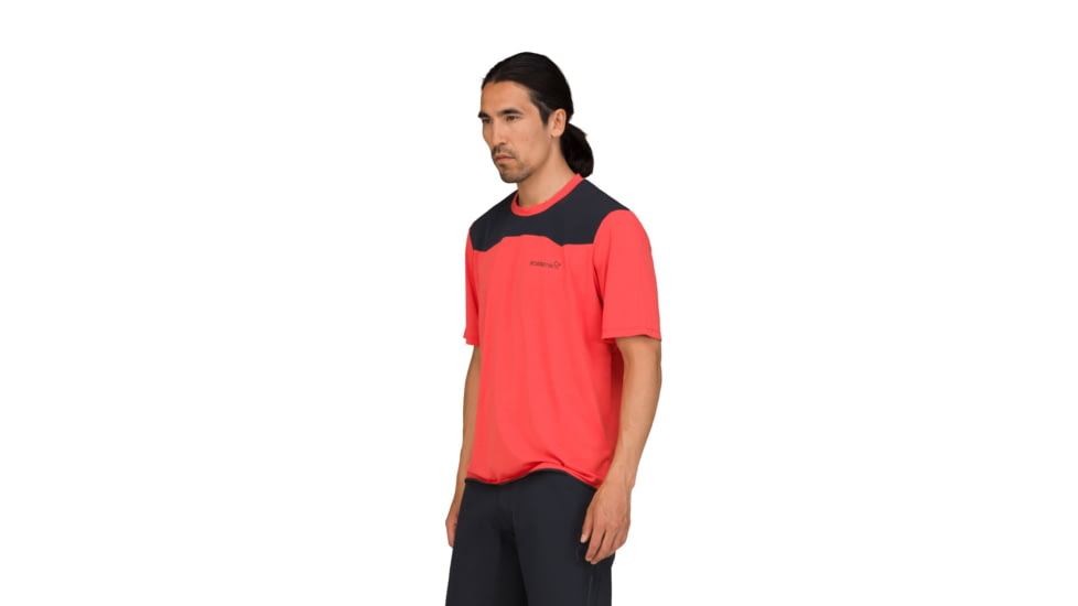 Norrona Skibotn Equaliser Tech T-Shirt - Mens, Paprika, Extra Large, 4207-24-1107-XL