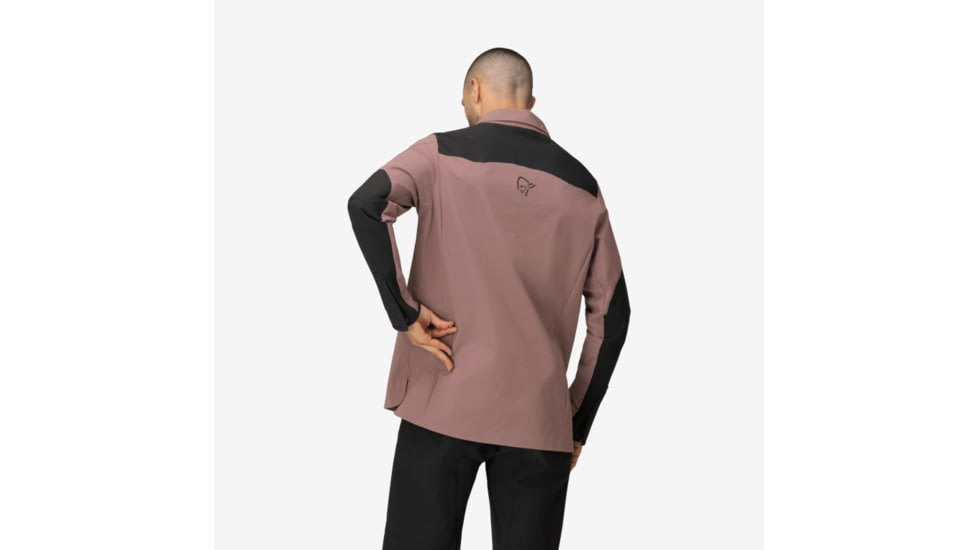 Norrona Skibotn Flex1 Shirt - Mens, Grape Shake, Medium, 4201-24-6749-M