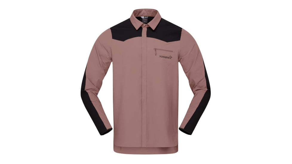 Norrona Skibotn Flex1 Shirt - Mens, Grape Shake, Medium, 4201-24-6749-M