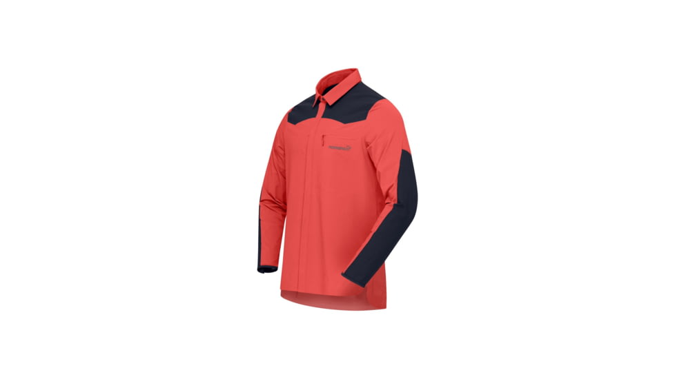 Norrona Skibotn Flex1 Shirt - Mens, Paprika, Extra Large, 4201-24-1107-XL
