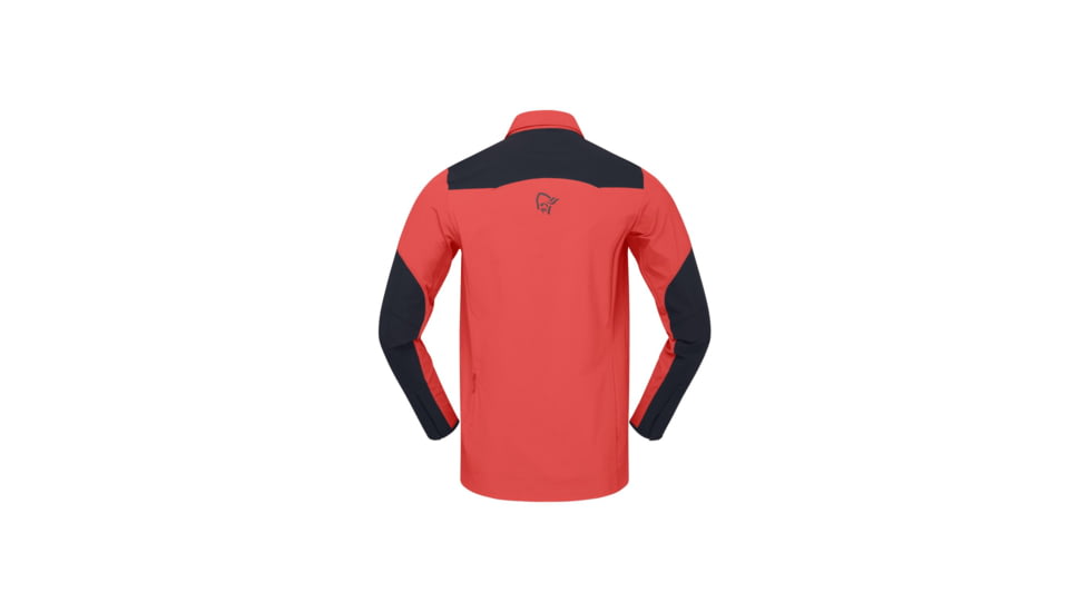 Norrona Skibotn Flex1 Shirt - Mens, Paprika, Extra Large, 4201-24-1107-XL