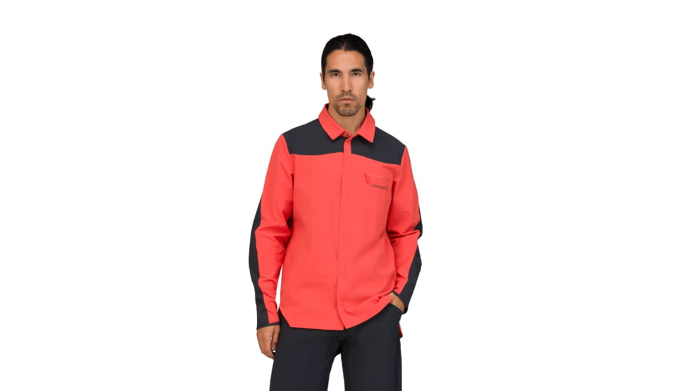 Norrona Skibotn Flex1 Shirt - Mens, Paprika, Extra Large, 4201-24-1107-XL