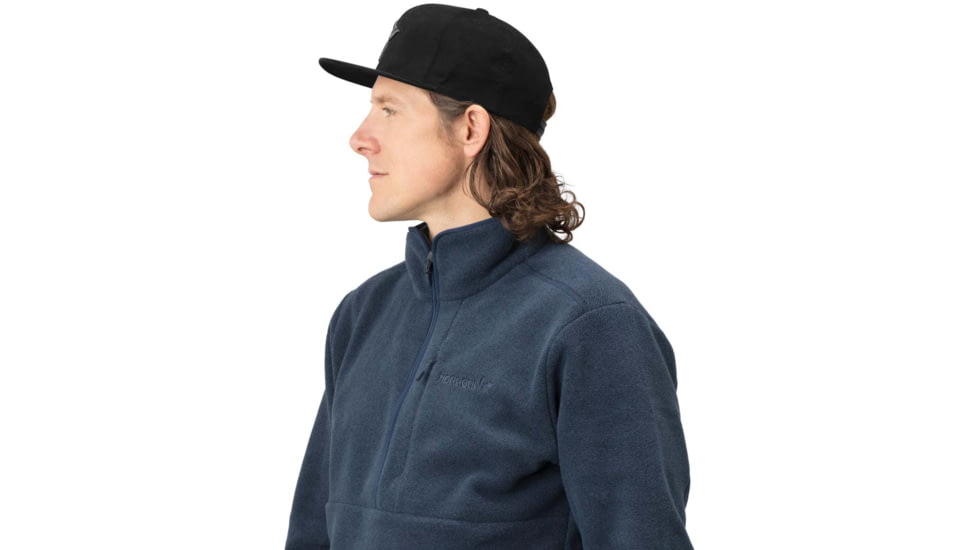 Norrona Snap Back Cap, Caviar Black, 3421-22 7718 ONE SIZE