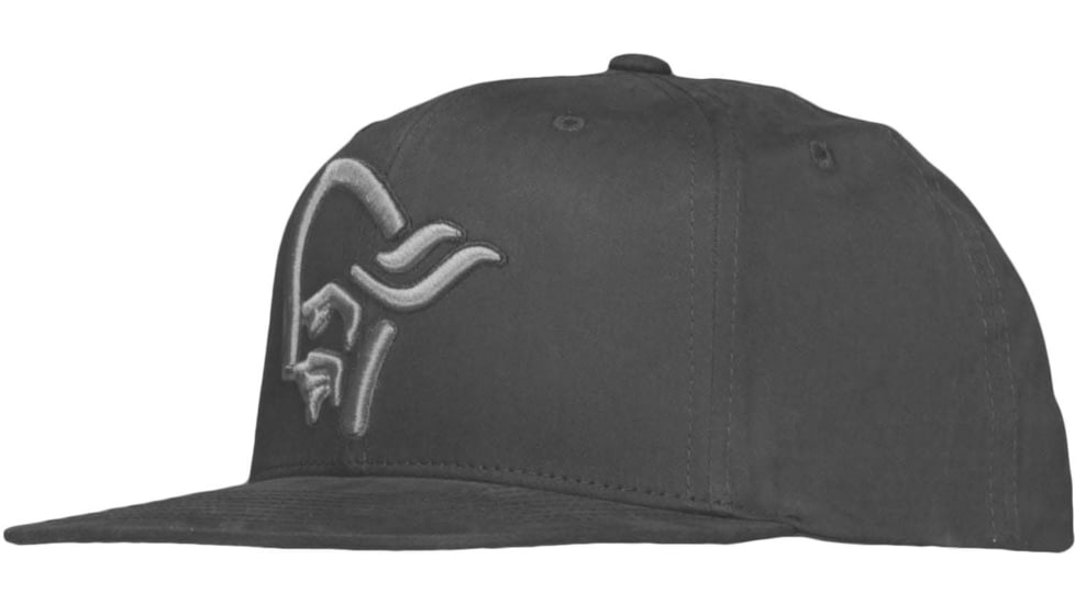 Norrona Snap Back Cap, Caviar, One Size, 3421-18-7718-ONE SIZE
