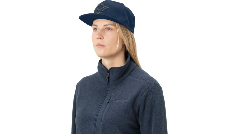 Norrona Snap Back Cap, Indigo Night, One Size, 3421-18-2295-ONE SIZE