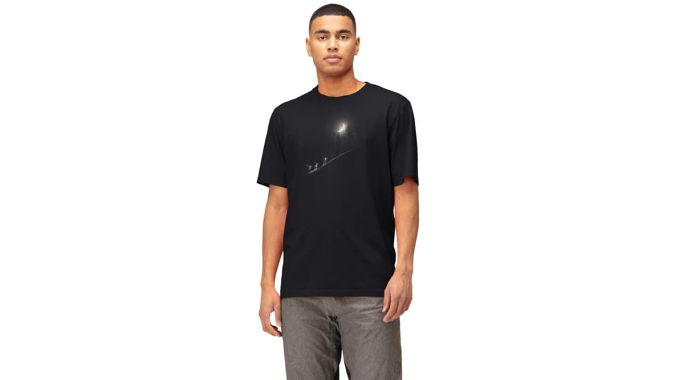 Norrona Square Viking T-Shirt - Mens, Caviar Black, Small, 3413-22 7718 S