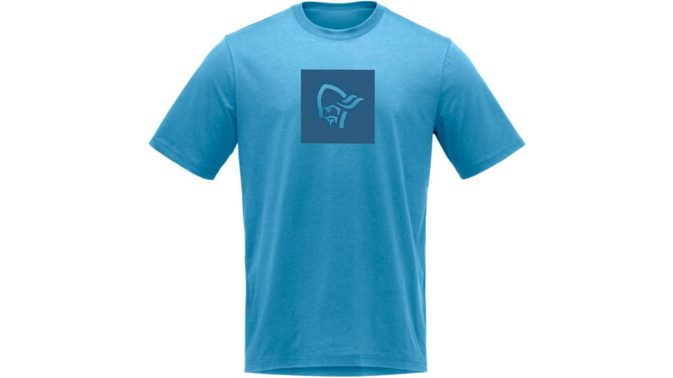 Norrona Square Viking T-Shirt - Mens, Hawaiian Surf, Extra Large, 3423-21 6610 XL