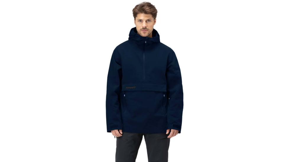Norrona Svalbard Cotton Anorak - Mens, Indigo Night, Large, 2463-19-2295-L