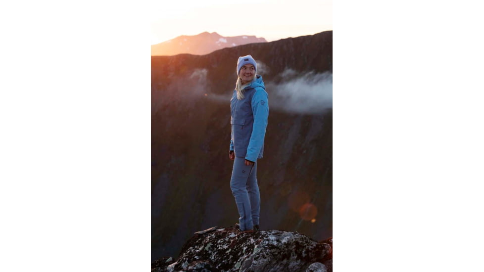 Norrona Svalbard Cotton Anorak - Women's, Heritage Blue/Coronet Blue, Small, 2464-19-2004-S