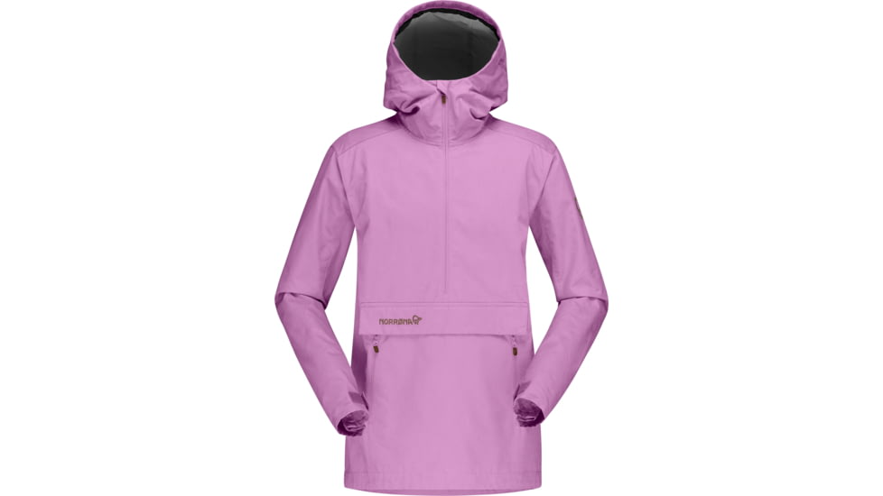 Norrona Svalbard Cotton Anorak - Womens, Violet Tulle, Small, 2464-19-6736-S