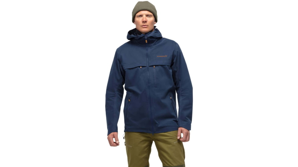 Norrona Svalbard Cotton Jacket - Mens, Indigo Night, Medium, 2401-19-2295-M
