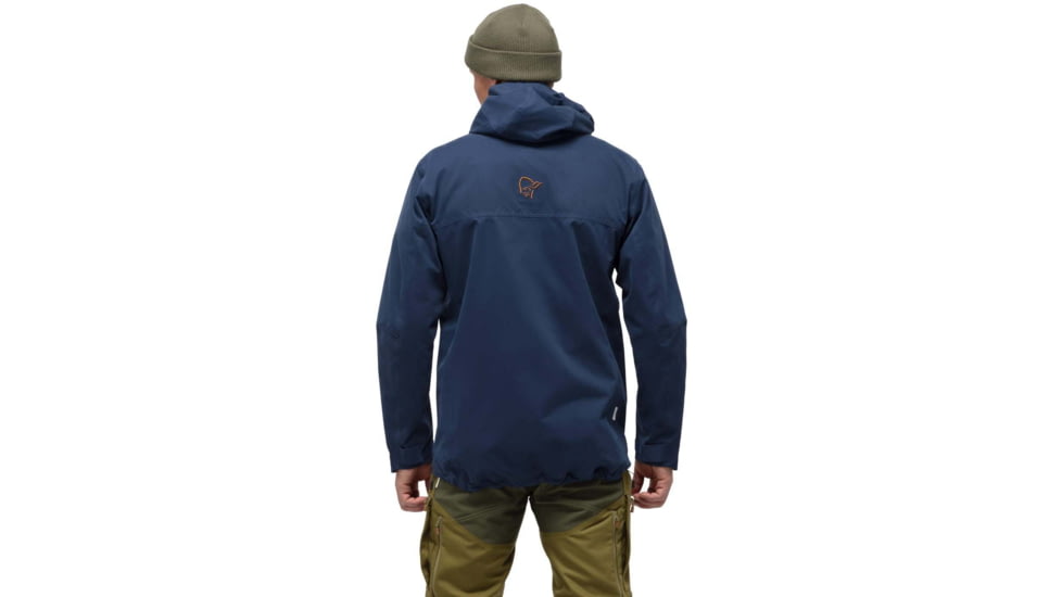 Norrona Svalbard Cotton Jacket - Mens, Indigo Night, Medium, 2401-19-2295-M