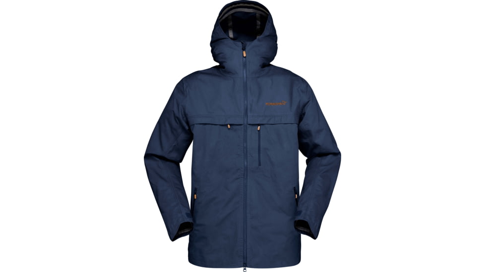 Norrona Svalbard Cotton Jacket - Men's, Indigo Night, Medium, 2401-19 2295 M