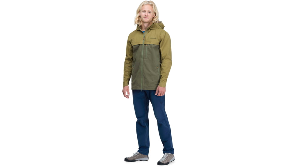 Norrona Svalbard Cotton Jacket - Mens, Olive Drab, Extra Large, 2401-19-3897-XL