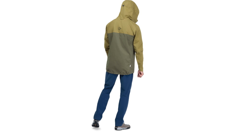 Norrona Svalbard Cotton Jacket - Mens, Olive Drab, Extra Large, 2401-19-3897-XL