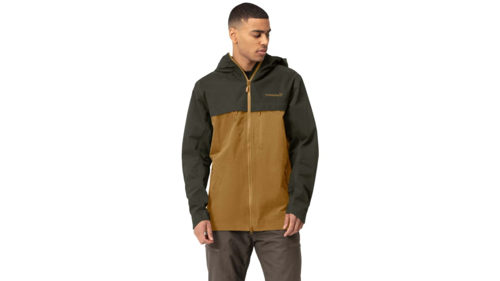Norrona Svalbard Cotton Jacket - Mens, Rosin/Camelflage, Extra Large, 2401-19 3002 XL